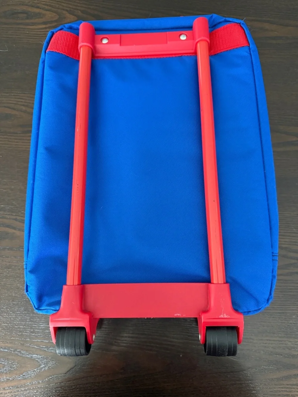 Marvel Spider-Man Kids Rolling Backpack - Red, Blue, White